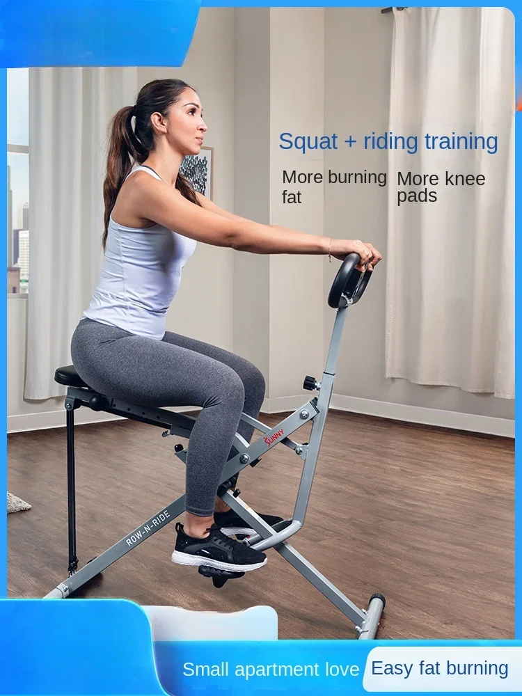 Horse riding machine Exercise equipment Home riding machine Foldable, efficient fitness, thin belly does not occupy an area