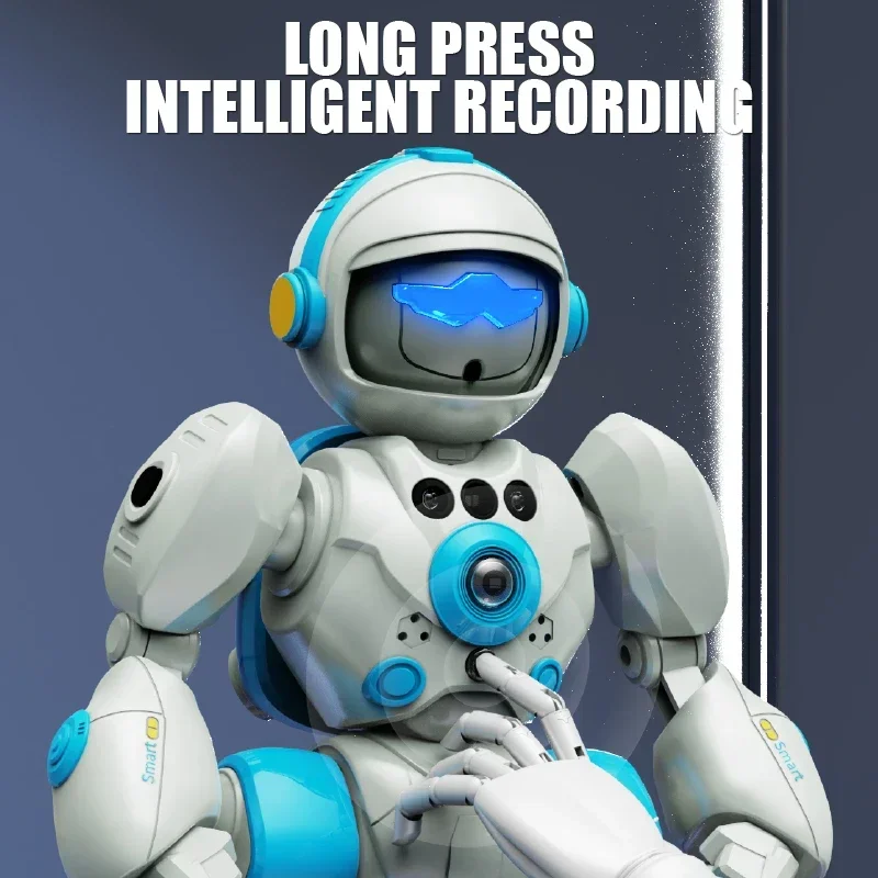 2.4G Remote Controlled Robot Gesture Sensing Intelligent Programming Dancing Singing Puzzle Toys Kids Toy for Children Gifts