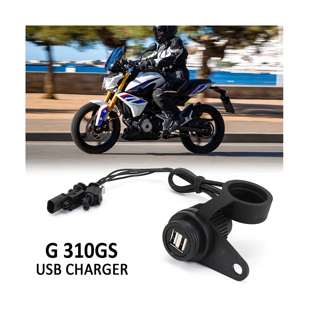 USB    ׼, BMW G310GS R18 G310 GS F900R F900XR , ս  