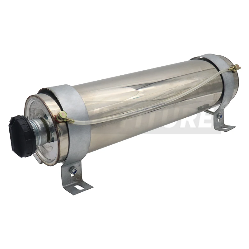 Standkachel Brandstoftank RVS 10L Eenvoudige Installatie Standkachel Luchtbrandstoftank voor Standkachel