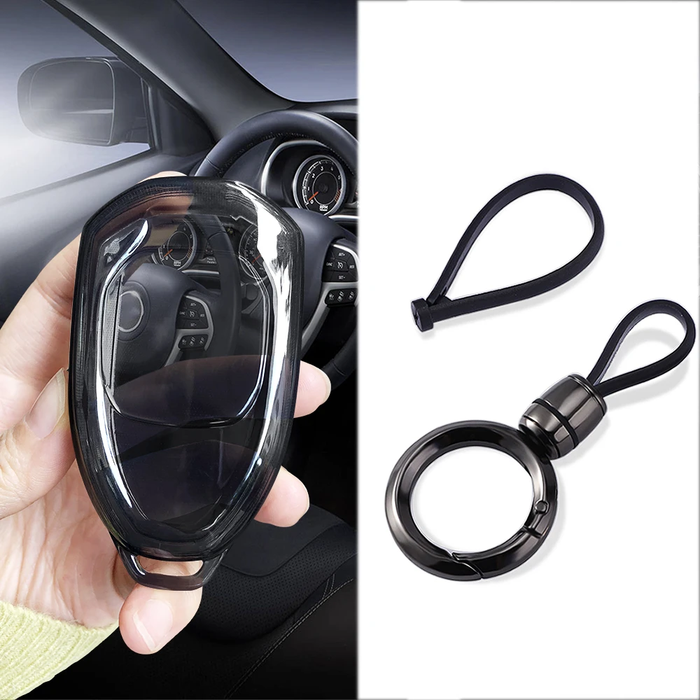 Key Case Cover Car Key Shell TPU Car Key Case Cover for Trumpchi GAC GS8 GN8 Emrow GS3 Emzoom Empow J11 J12 J13 J14 J15 J16 GS7 GM8 GS5 GA6 GM6 -