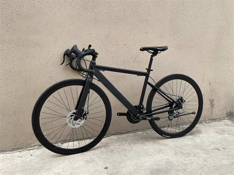 700C Road Bike Aluminum Alloy 21 24 27 30 Speeds Disc Brake Racing Bicycle Sports Commuter Transport Customizable Handlebars · v6