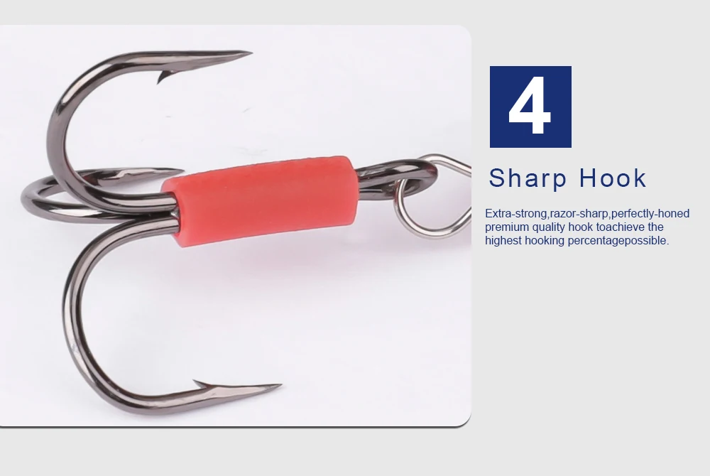 FTK Neue SPIN BAIT TROUT Angeln Locken 5g 8g 11g 15g Metall Löffel Spinner Köder mit Drillinge für Bass Barsch Hecht Angelgerät – Detail 8