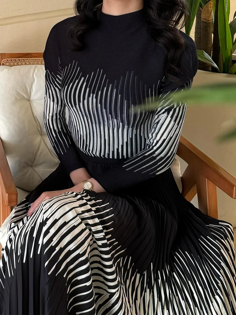 EGRM مياكي مطوي 2 قطعة مجموعات النساء طويلة الأكما...