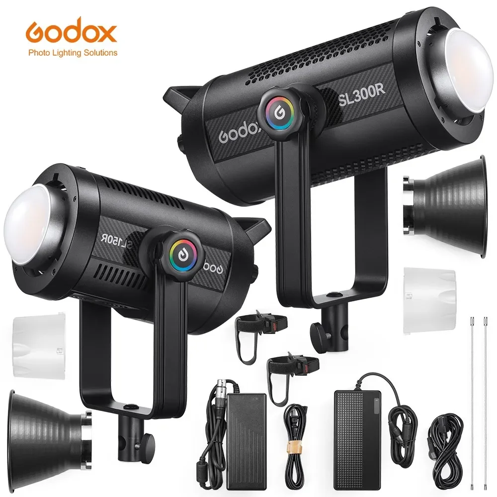 GODOX FH50R Luce LED Flessibile 62W RGB: 2500K-10000K, CRI≥96, 14 Effetti, Controllo BT, Alimentazione DC/batteria NP-F/V-mount