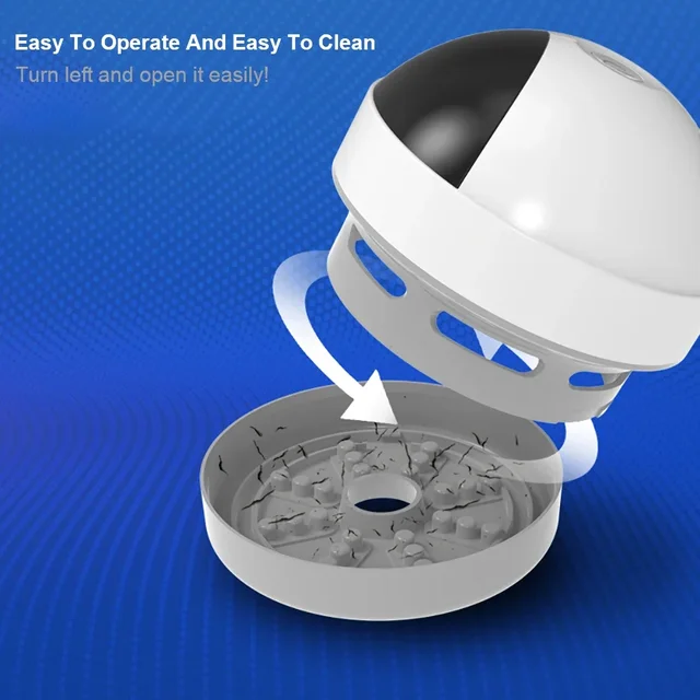 Desk Dust Vacuum with Clean Brush USB Charging for Home Office Table Sweeper Desktop Cleaner Mini Vacuum Cleaner 5