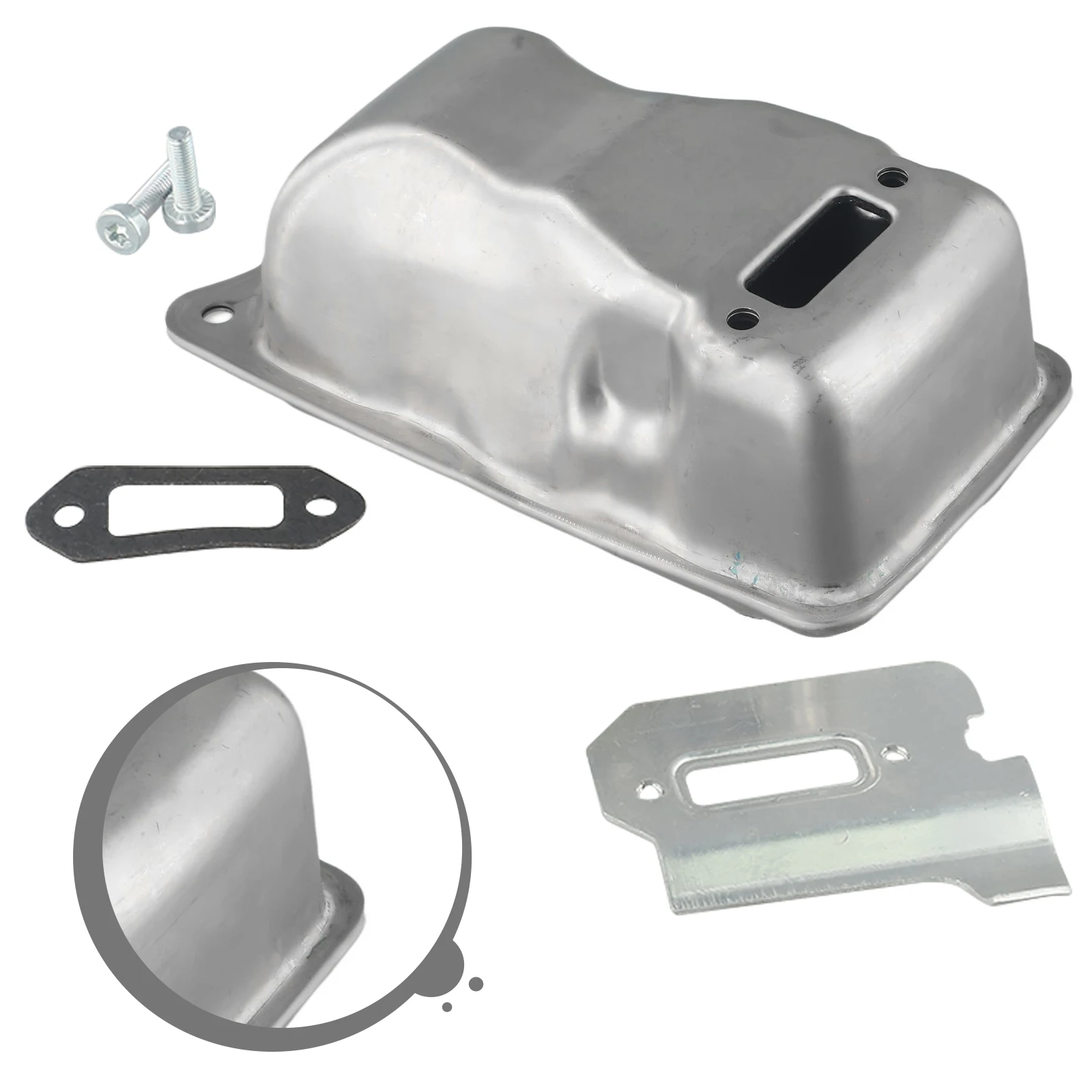 

Muffler Exhaust Accessories Unit Fits Stihl TS410 TS420 TS 410 420 Noise Reduction Increases Efficiency And Longevity