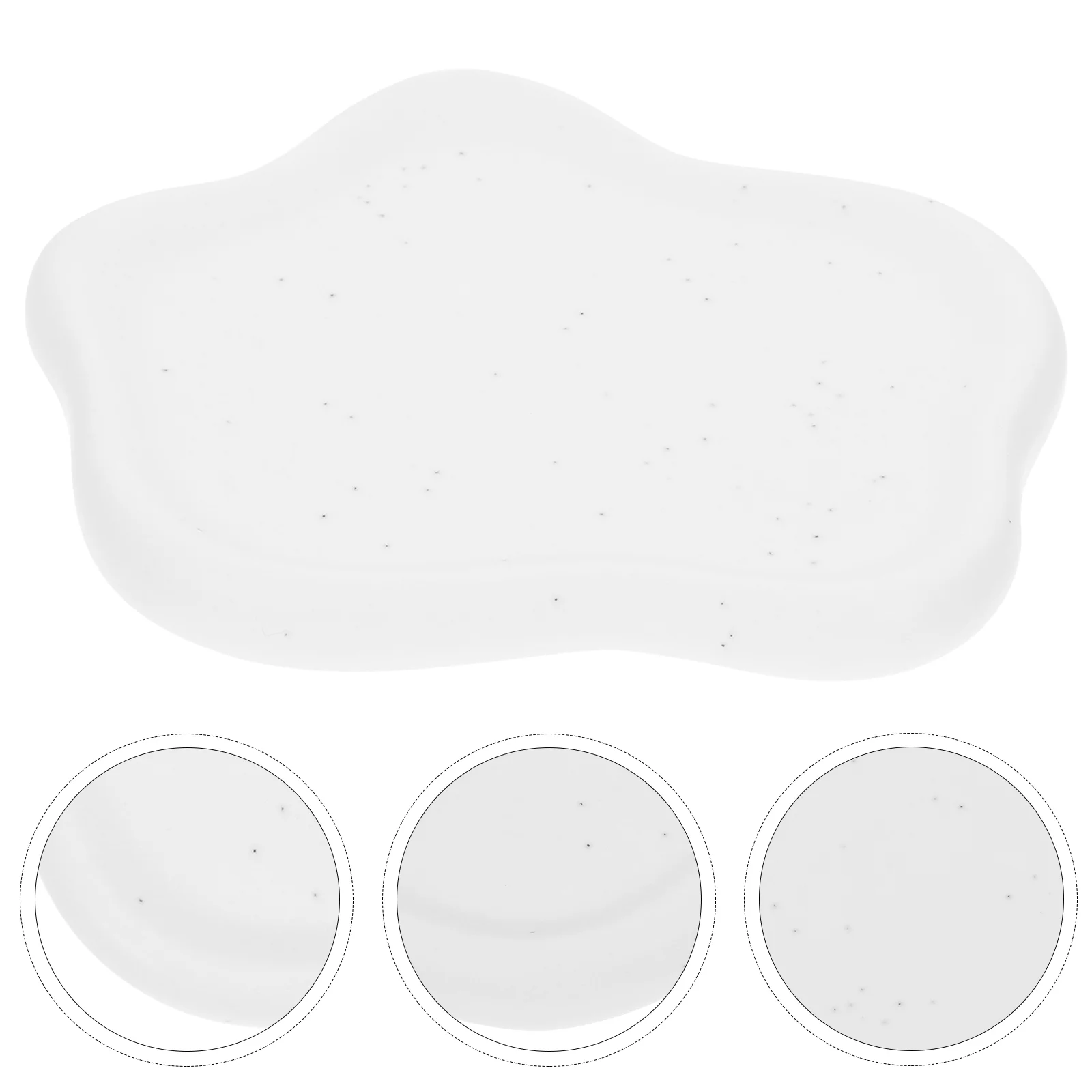 

Cloud Jewelry Tray Storage Plate Ceramic Dish Irregular Jewelry Display Tray for Home