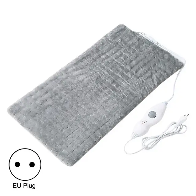 Irodai Fűtőpad Nem Csúszás Helyhatékony Pamut Flanel Téglalap Alakú Hátfájás Otthon - Image 4