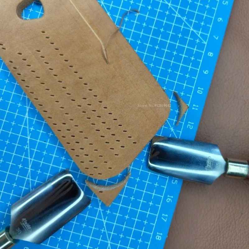 Leather Products Hand Press Shallow Round Cut 5mm-30mm DIY Leather Craft Backpack/watchband Cut Rounded Corners Auxiliary Tool leather craft tool leather craft tools leather craft tool kit leather tools