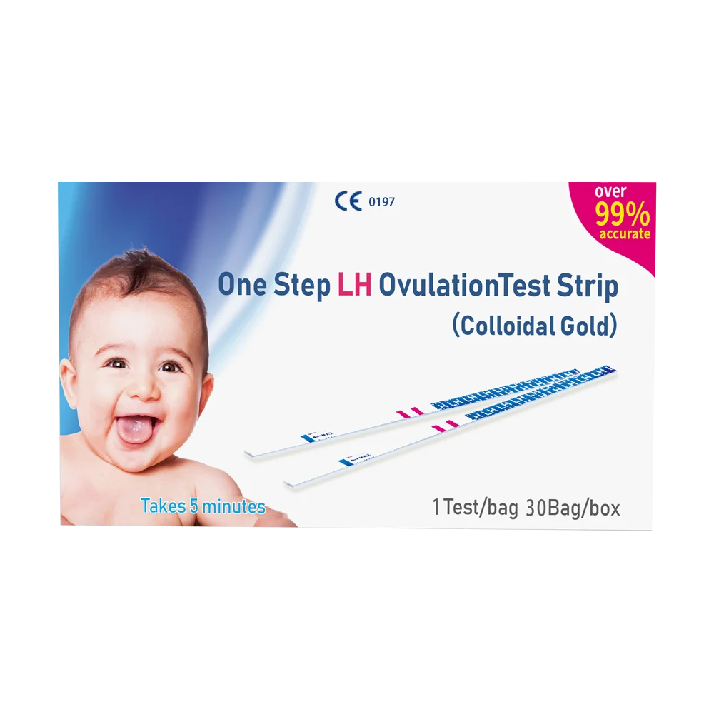 20pcs Female Ovulation Test Strips Predictor Fertility Stick LH Test Ovulation Urine Early Pregnancy Response Over 99% Accuracy