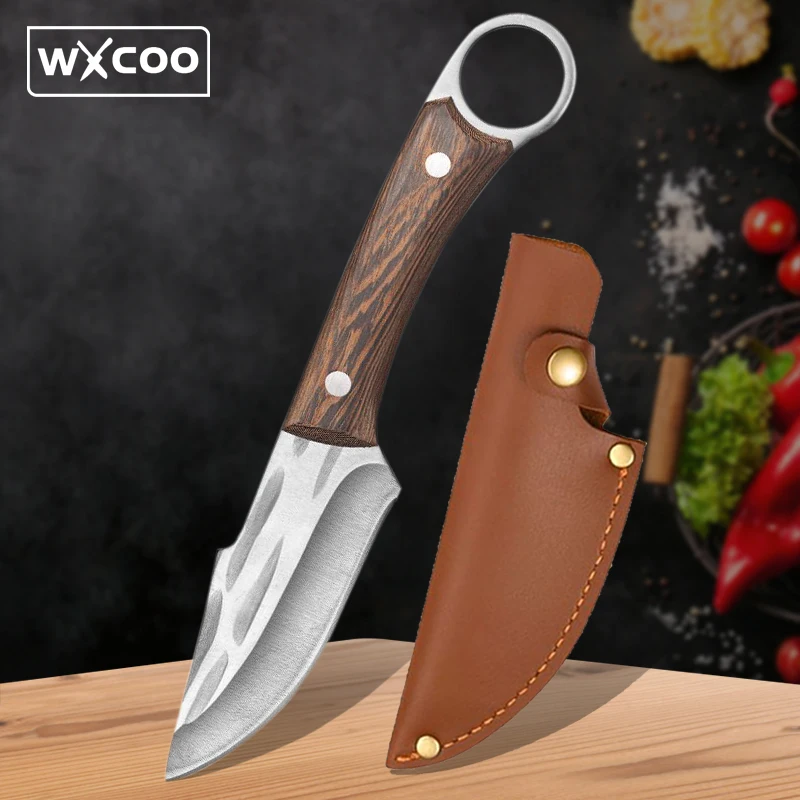 Coltello Da Macellaio Forgiato A Mano Coltello Da Macellaio Coltelli Da Cucina In Acciaio Inossidabile Coltello Da Disossare Carne Affilata Verdure Af
