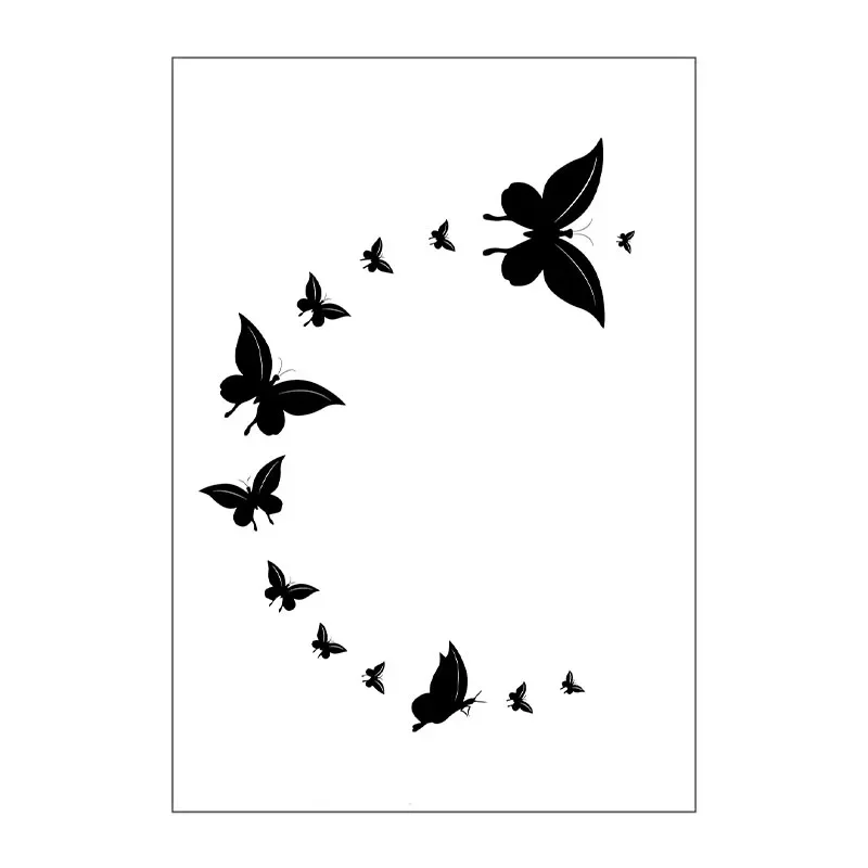 7*10cm Butterfly Plant Flowers Clear Seal House Rubber Stamps DIY Handbook Cute Crafts Album Scrapbooking Journaling Supplies clear stamps clear rubber stamps
