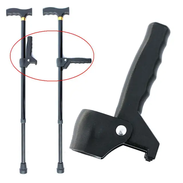 Lightweight Foldable Walking Cane with Enhanced Grip for Elderly