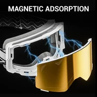 KAPVOE Outdoor Photochromic Ski Snowboard Goggles Women Men Skiing Eyewear Mask Anti-Fog UV400 Ski Goggles for K722 Model 2