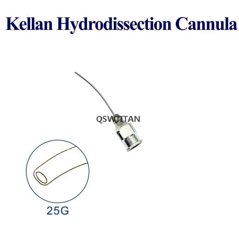 

Офтальмологические хирургические инструменты Kellan, изогнутые, 25 г