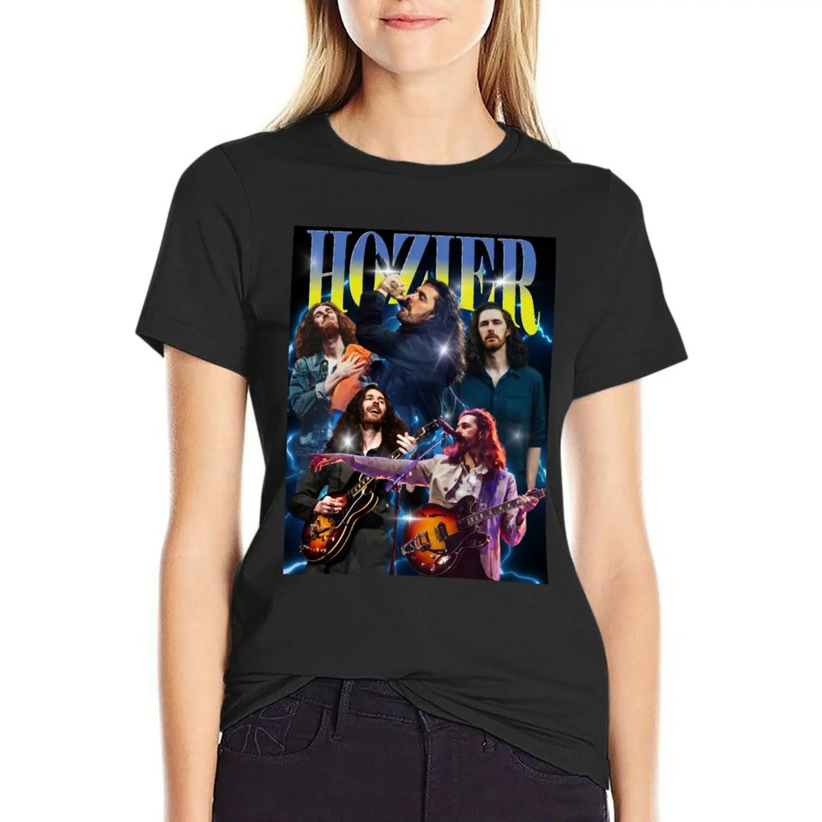 

Hozier Rock Band Style T-Shirt oversized t shirts for Women t-shirt dress for Women long