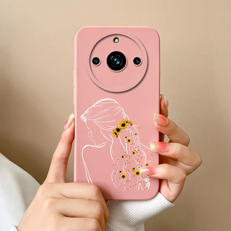 Sunflower Daisy Liquid Silicone Protective Case - Antifouling Back Cover