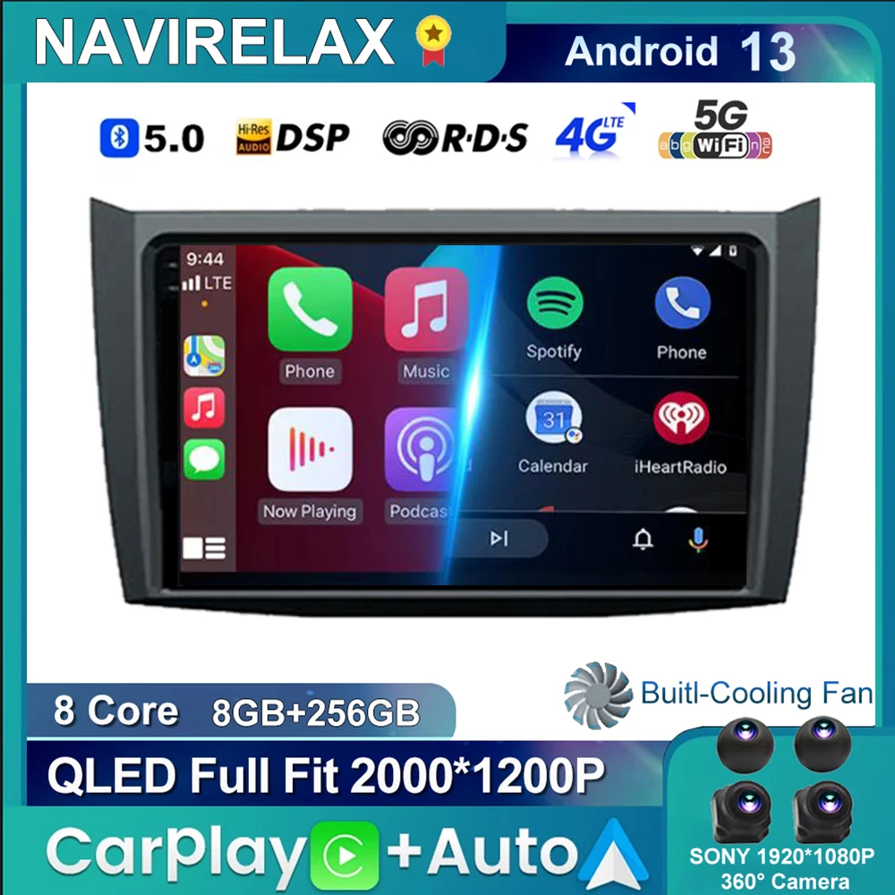 

Android 13 For Lifan 620EV 650EV 2015 - 2019 Car Radio Multimedia Video Player Navigation GPS No 2Din 2 Din DVD