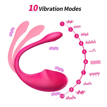 Sexy Toys Vibrator Dildo Bluetooth For Women Wireless Remote Control Wearable Vibrator Stimulator Sex Toys Masturbator G Spot 2