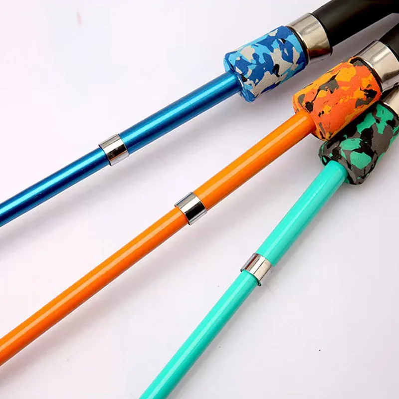 Kinder Angelrute Teleskop Angelrute Stange Und Spinning Reel Köder Haken Reise Pole Set – Detail 11