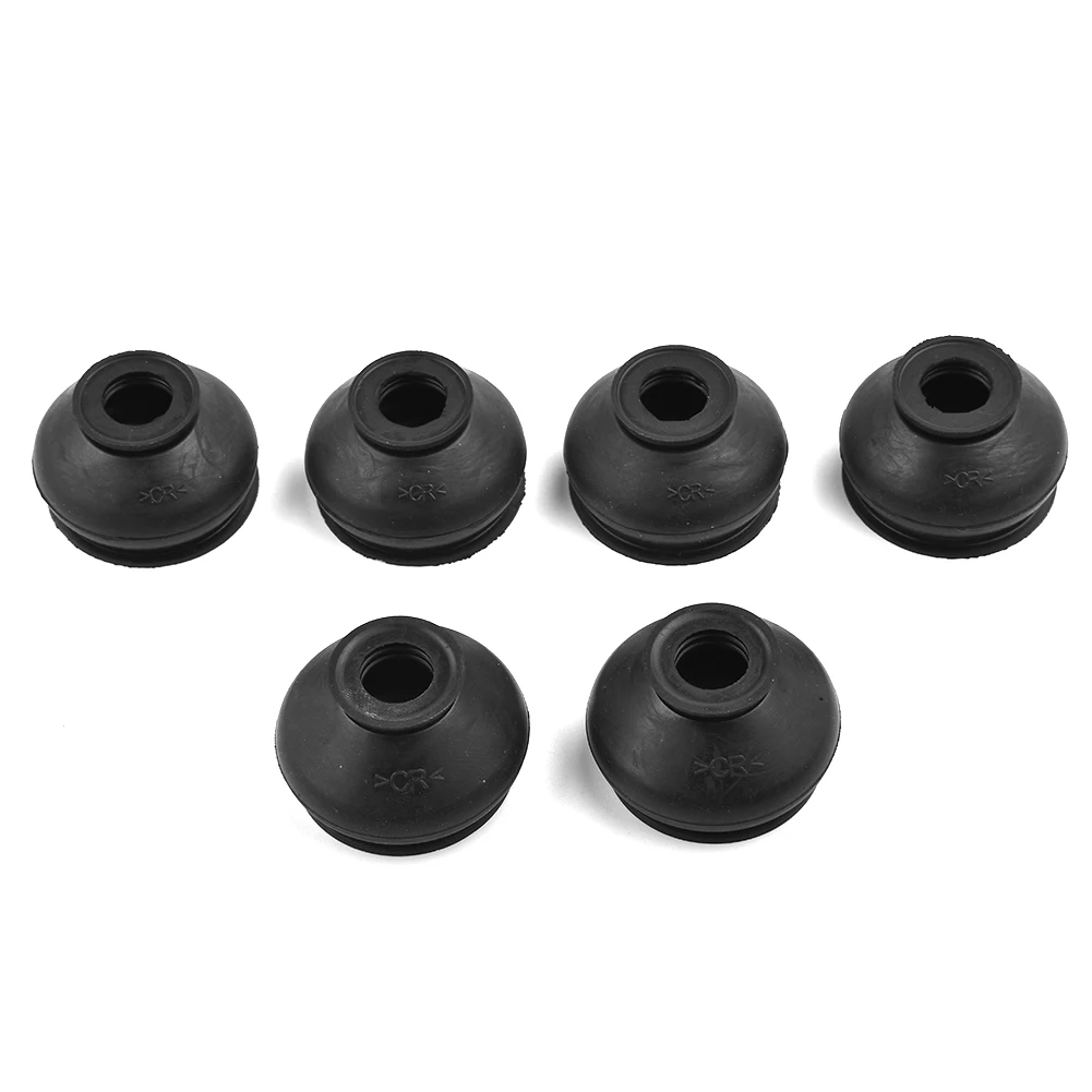 Car Suspension Parts 6PCS Dust Boot Covers Universal Rubber Durable Ball Joint Dust Boots Cover Boot Gaiters Car & Truck Part atv ball joints