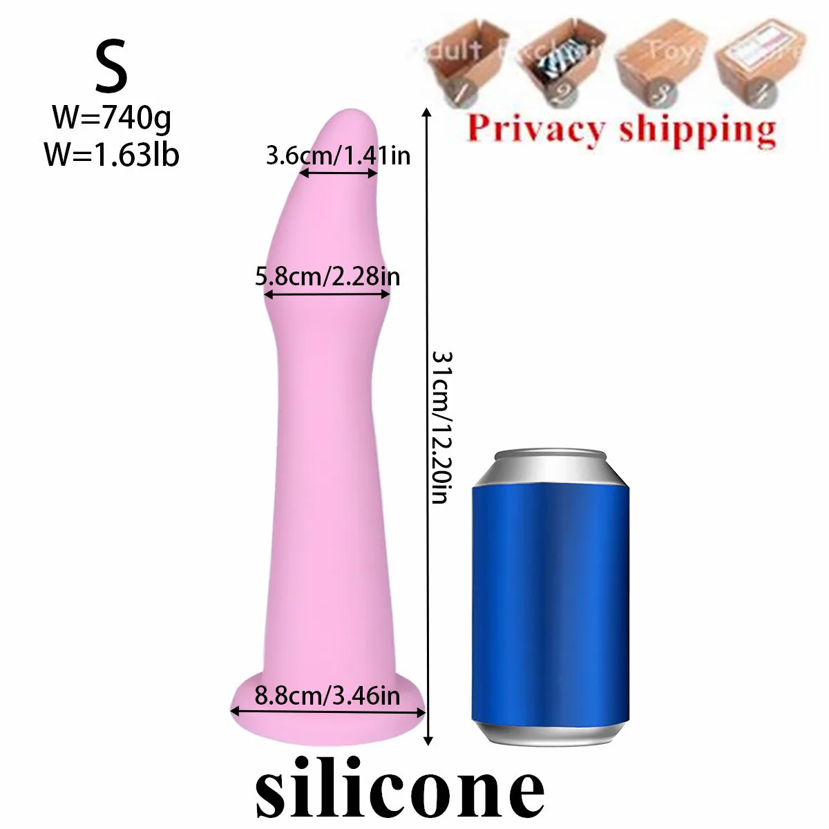 Pink Huge Fist Soft Anal Plug Large Butt Plug Arm Dildos Anal vagina Dilator Masturbator Sex toys For Couples Prostate Massagers