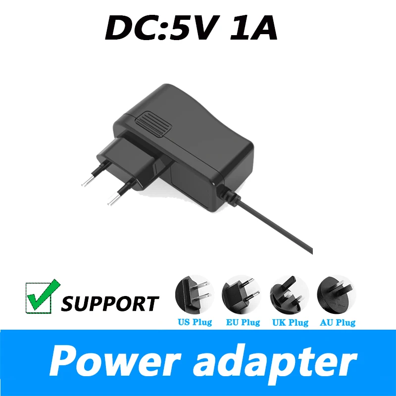 

Table Lamp Fan Sound DC 5V 1A 3.5*1.35MM UK Plug AU Plug Power Supply Lighting Transformer