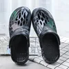 Big Size 38-49 Summer Men Sandals Light EVA Casual Shoes Hole Shoes Clogs Lovers Home Garden Outdoor Male Beach Flat Slippers 2