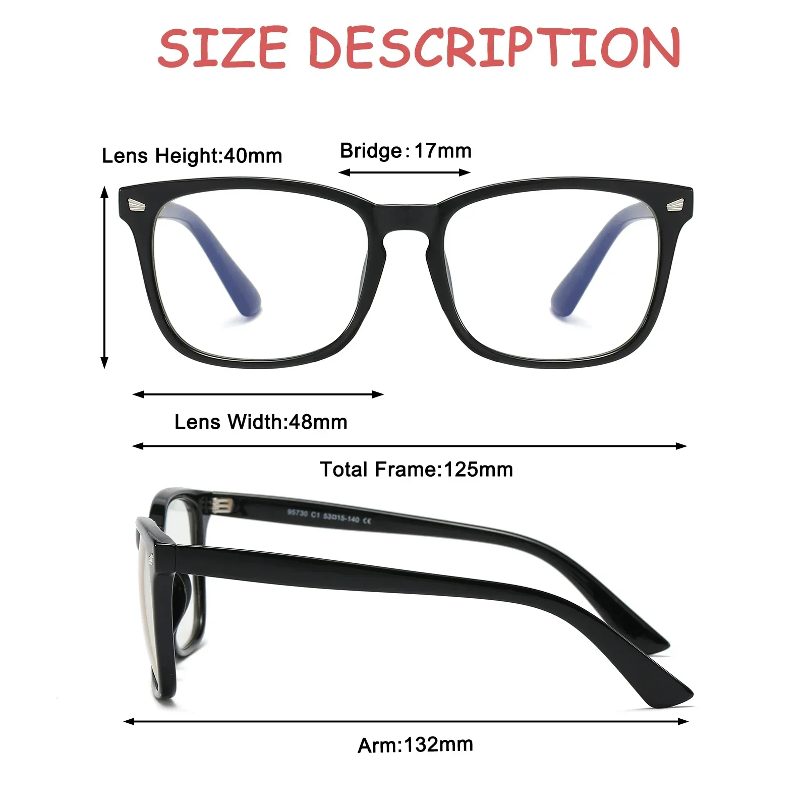Kids Anti Blue Light Computer Glasses for Children