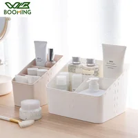 WBBOOMING 2 Colors Plastic Makeup Organizer Cosmetics Storage Container Drawer Home Office Desktop Sundries Jewelry Storage Box 1