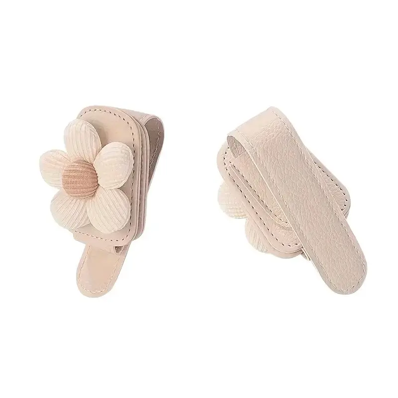 Beige Blume General Motors Sonnenschutz Brillenclip Sonnenbrillenclip Multifunktionale Karte Ticket Clip Halterung Verschluss Brille – Detail 5