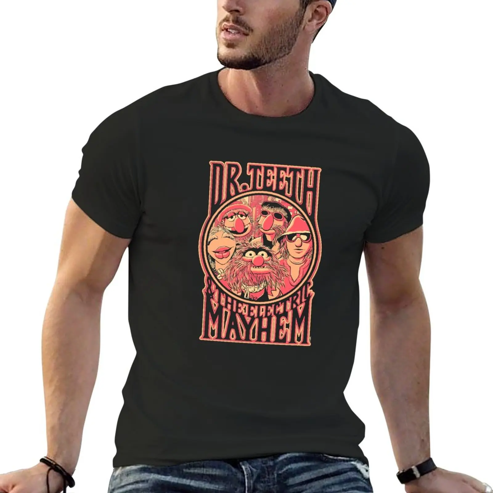 

Dr. Teeth T-Shirt sweat shirt korean fashion fruit of the loom mens t shirts