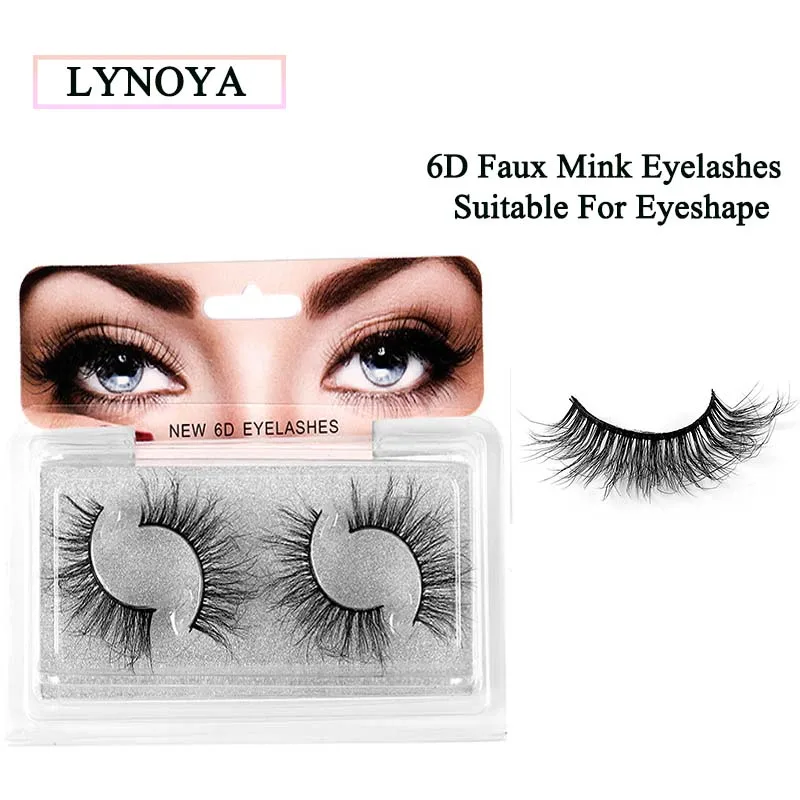 

New 25MM Lashes 6D 100% Mink Hair False Eyelashes Dramatic Long Wispies Fluffy Eyelash Full Strips Lashes Extension Makeup tool