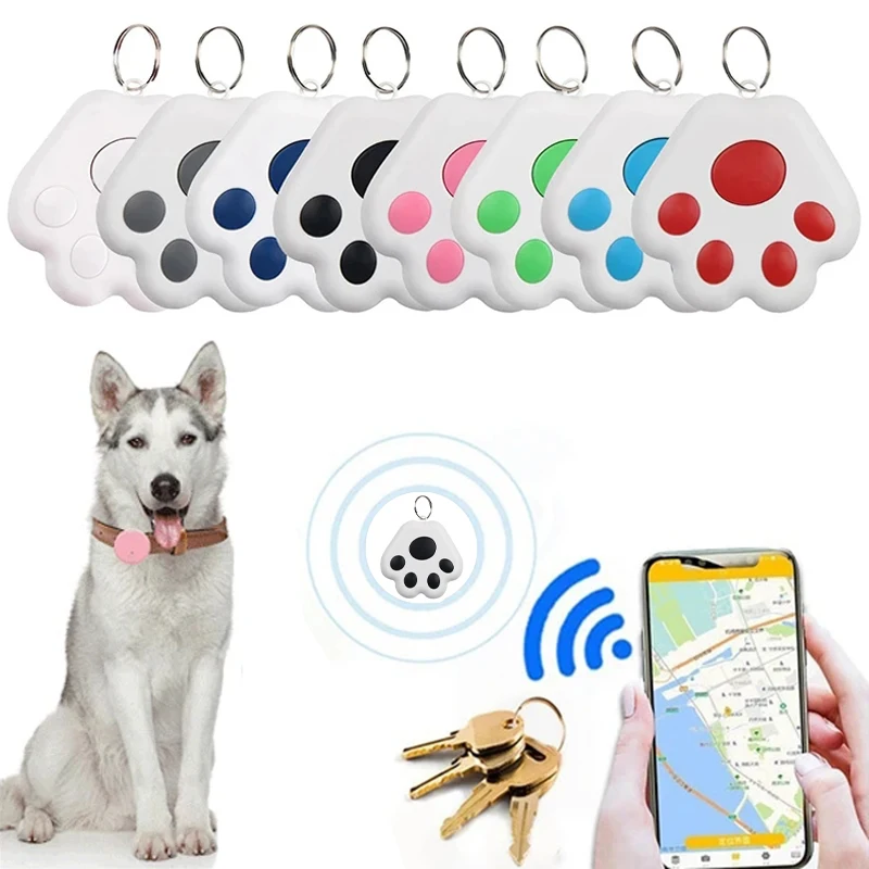 Mini GPS Tracker Pet Dog Cat Keys Anti-Lost Device Kid Bag Wallet Tracker Bluetooth Wireless Tracking Smart Finder Alarm Locator gps tracker gps locator key finder anti lost tracker bluetooth tracker bluetooth gps tracker bluetooth finder anti lost alarm