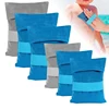 6 PCS Sand Remover For Beach,Sand Removal Bag,Sand Wipe Off Mitt Beach Sand Cleaner,Powder Pouches Sand Remover Beach 2