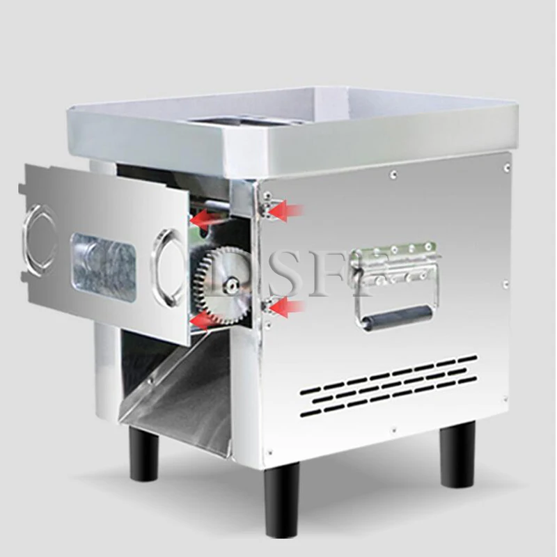 

Commercial Fully Automatic Stainless Steel Vegetable And Potato Shredder With Electric Meat Cutter