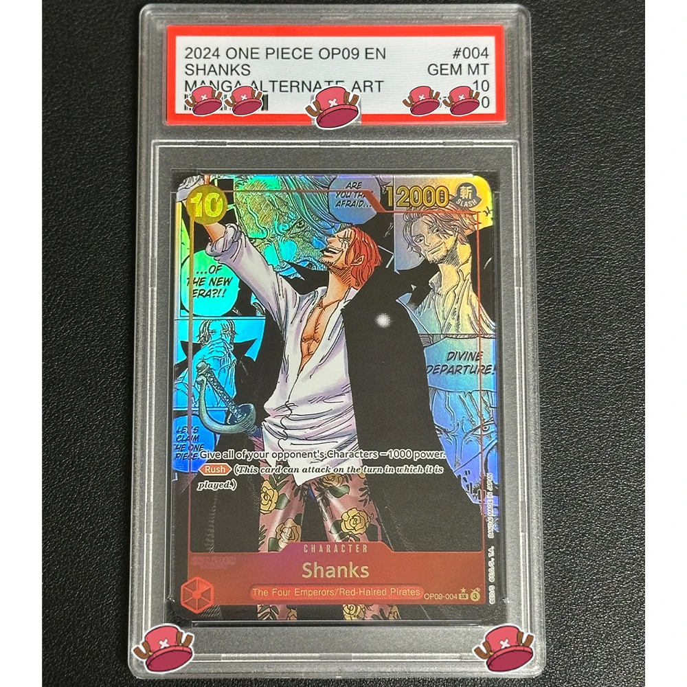 2024 OP09 Anime OPCG Graded Collection Card Shanks Luffy Buggy