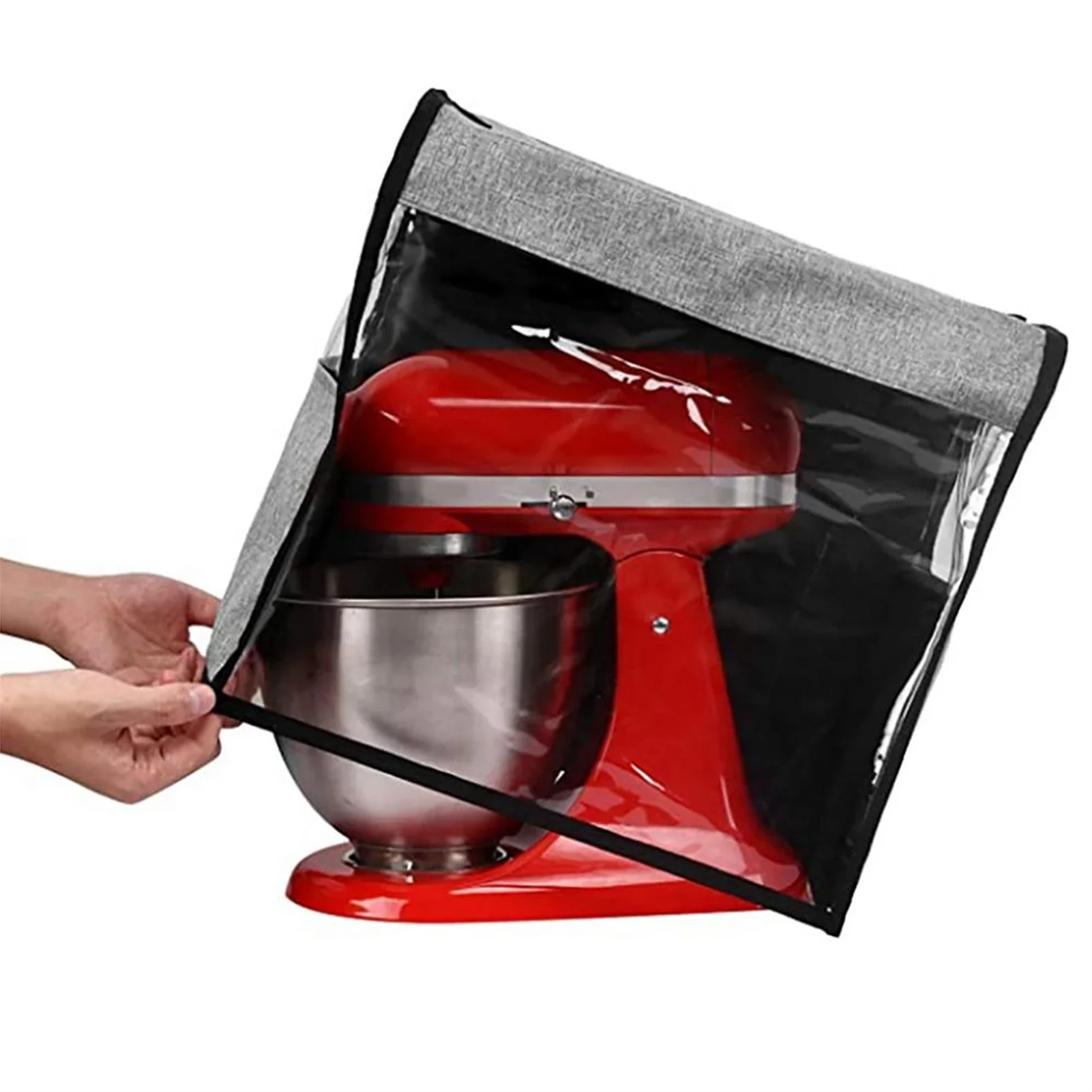 Dark Grey Stand Mixer Cover for KitchenAid Bowl Tilt Head 4.5-5 Quart  Protective Dust Cover with Pocket for Baking Accessories - AliExpress