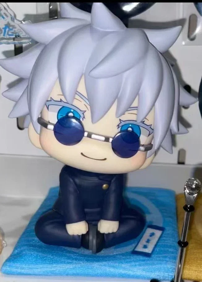 thumbnail image 1 of Figura de Jujutsu Kaisen de 10cm, figura de Gojo Satoru, figura de Geto Suguru, Mini figura de Anime, estatua de Pvc, juguetes de modelos de colección, regalo, 1 of 5