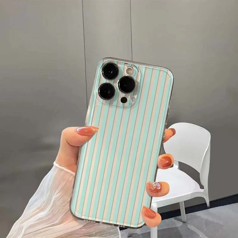 Minimalist Colorful Vertical Stripes Phone Case Cover