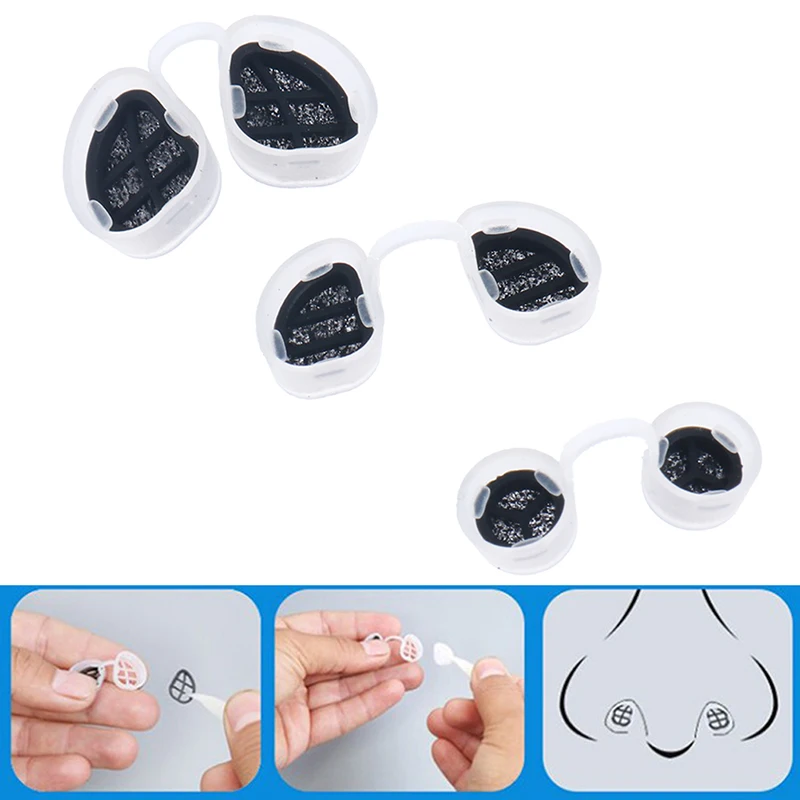Nose Care Spray Anti Snoring Nose Clip Carbon Nose Invisible Nasal Filter Anti Air Pollution Pollen Allergy Dust
