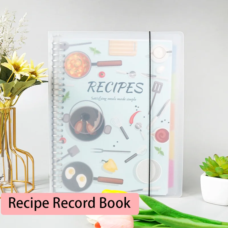 Loose leaf notebook DIY family recipe book, notebook diary journal,notebook diary