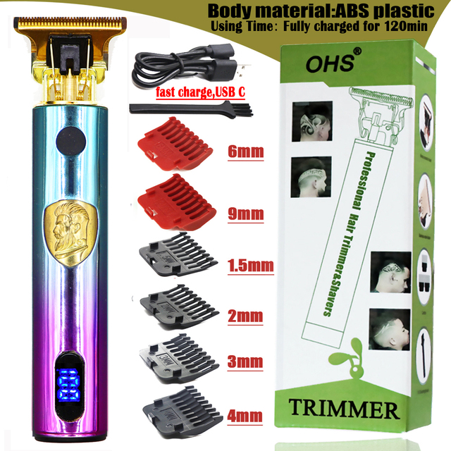 Display Electric Cordless Safety Razor Straight Shaver For Men Shaving Machine With Blades Shave For Beard Shavette