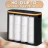 Foldable Toilet Paper Storage Basket with Lid Handle Waterproof Toilet Paper Holder Stand Bathroom Organizer Cabinet Container 4