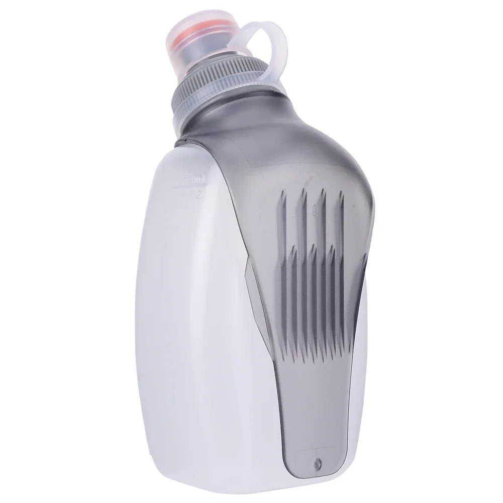 200ml 250ml Water Bottle Portable Waist Belt Bottle with Clip & Dustproof Lid Leakproof for Outdoor Camping Running Bottle