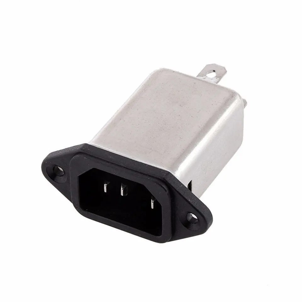 Nikou Netzfilter 115V/250V 10A – EMI-Filter Einphasig Für Digitale Geräte, Schaltnetzteile Und Wechselrichter