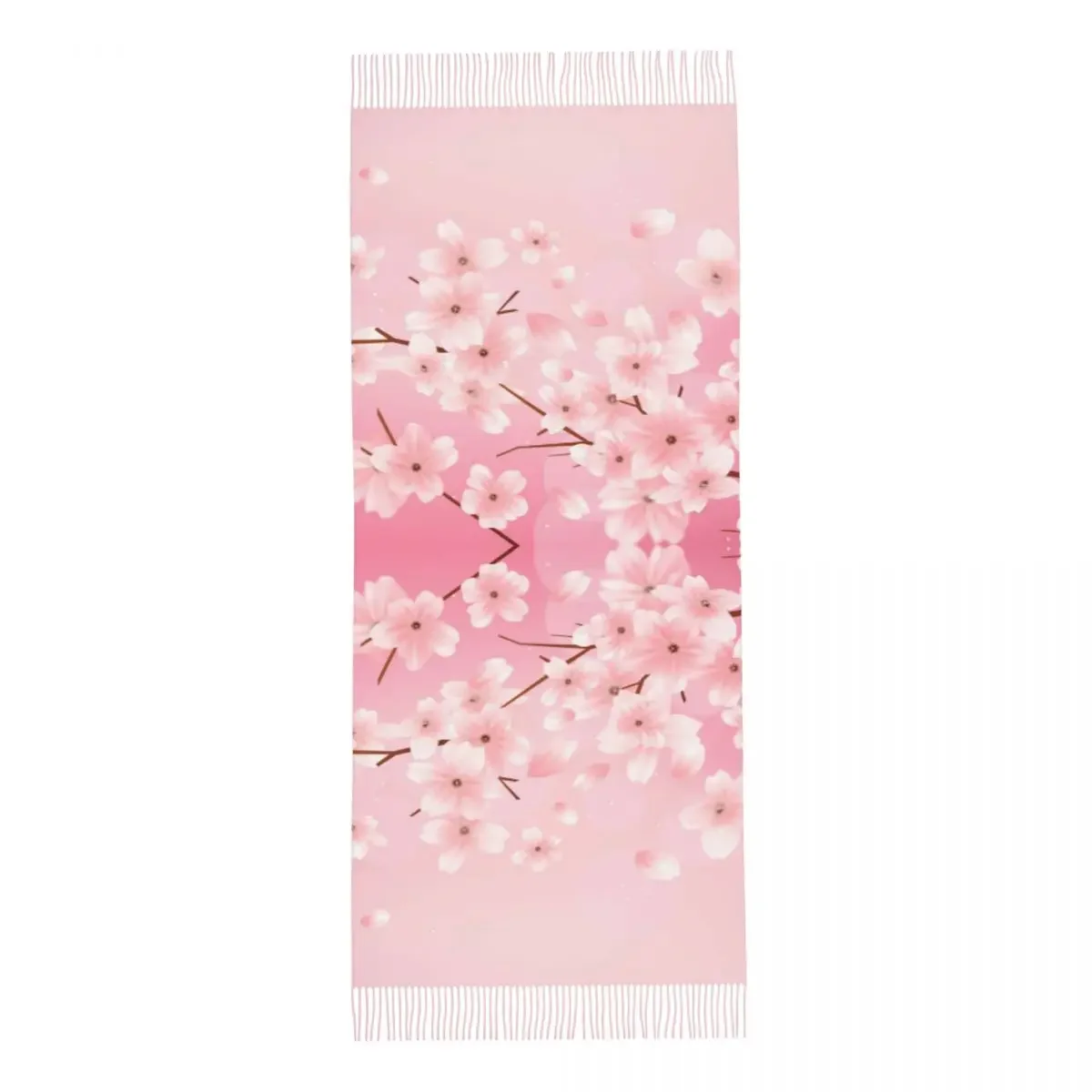 Рисунок 5 - Женский шарф с цветами сакуры