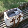 Safety Oxford Pet Carrying Handbag Large Capacity Breathable Pet Carrying Bag Portable Waterproof Cat carry supplies Outdoor 2