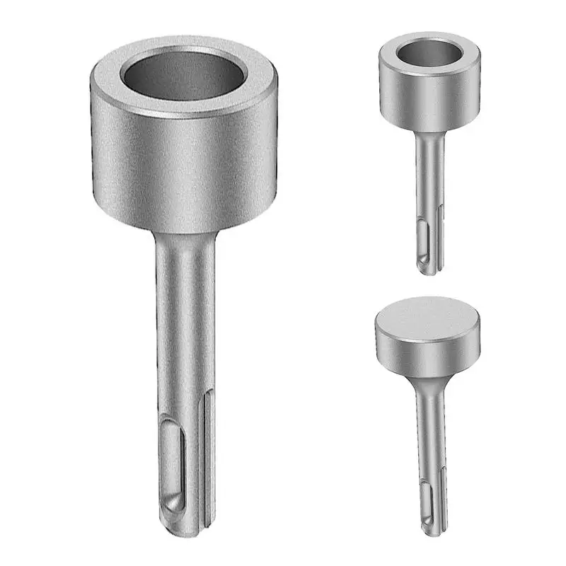 Ground Rod Drill Bit Efficient Heavy Duty Ground Rod Driver Tool Piling Drilling Tools Universal Durable Ground Rod Drill Bits